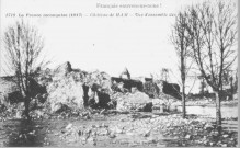 Français souvenons-nous ! - La France reconquise (1917) - Château de Ham - Vue d'ensemble des ruines