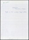 Archives Saint Frères conservées dans les locaux de "Champagne Archives" (archives aujourd'hui détruites). Boîte 26995 : usine d'Harondel, extraits de registres d'inventaire 1907et 1912
