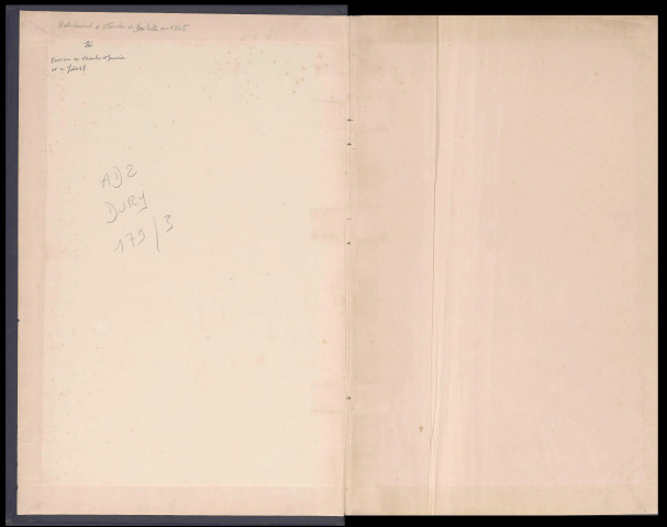 Table des successions et absences du bureau de Montdidier