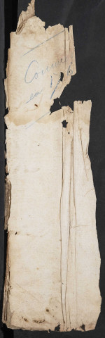 Tables (objet à déterminer) du bureau d’Amiens pour la période 1761-1773