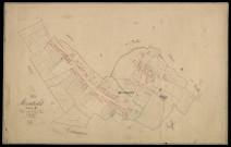 Plan du cadastre napoléonien - Fieffes-Montrelet (Montrelet) : Chef-lieu (Le), B2