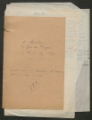 Témoignage de Charlier, Léopold (Brigadier) et correspondance avec Jacques Péricard