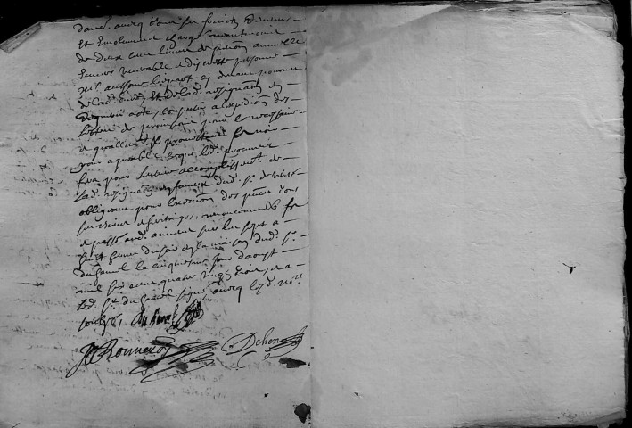 Etude de Me Jean Derouvroy à Amiens (étude n°17). Minutes de l'année 1683