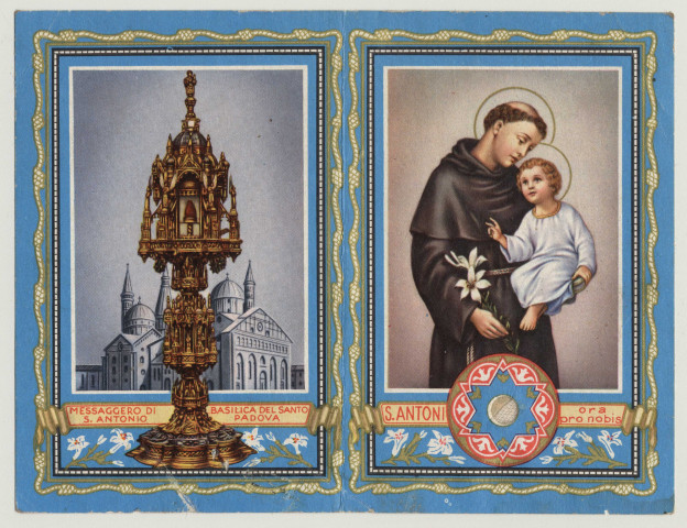 Saint Antoine de Padoue. « Le Messager de Saint Antoine » Basilica del Santo – Padova (Italie)