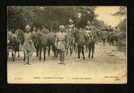 1914... Muletiers Indiens. Indians Muleteers