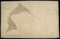 Plan du cadastre napoléonien - Guerbigny : E1 et une partie détachée de E3
