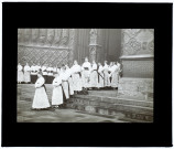 Enterrement Mr Mantel - enfants de choeur Providence - avril 1928