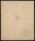 Plan du cadastre napoléonien - Gueudecourt : tableau d'assemblage