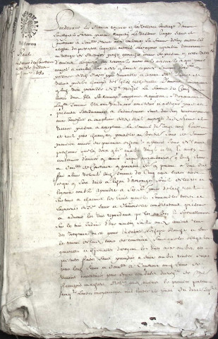 Etude de Me Bénigne Magdelaine à Amiens (étude n°16). Minutes de l'année 1680