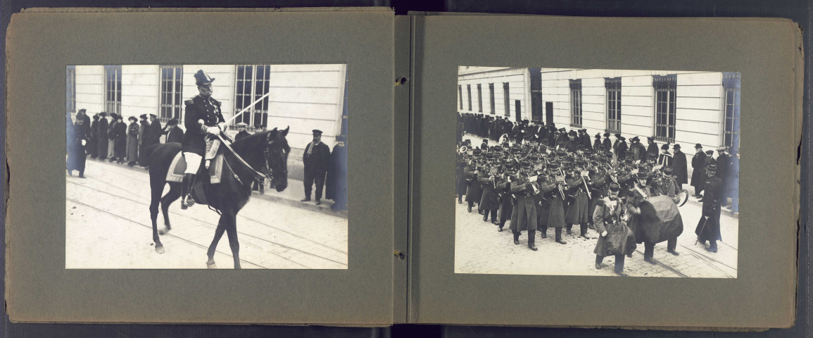 Album photographique des obsèques civiles de Georges-Marie Picquart le 21 janvier 1914 à Amiens