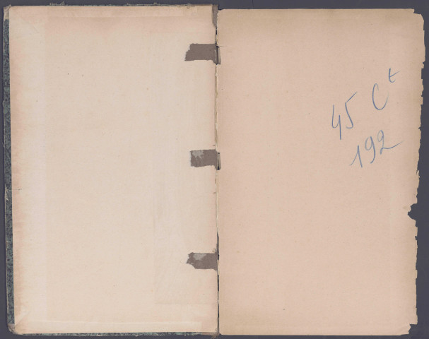 Table des successions et absences du bureau d'Amiens