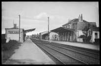 Pont-Remy. Les quais de la gare