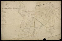 Plan du cadastre napoléonien - Saint-Sauflieu : Terrière (La) ; Waringue (La), A et F