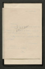 Témoignage de Soreau, Edmond (Sous-lieutenant) et correspondance avec Jacques Péricard
