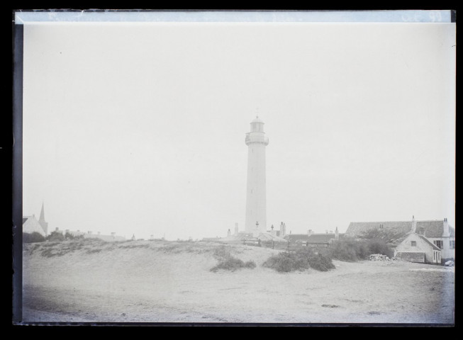 Gravelines le phare vue prise sur la jetée - octobre 1899