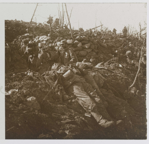 Eparges 1915, contre attaque française