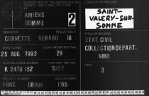 Saint-Valery-sur-Somme : naissances, mariages, décès (registres reconstitués)