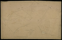 Plan du cadastre napoléonien - Mesnil-en-Arrouaise : Village (Le), A1