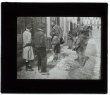 Vue prise à Poix dans la Grande Rue - avril 1902