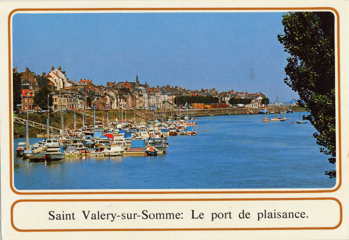 Saint-Valery-sur-Somme. Le port de plaisance