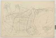 Plan du cadastre rénové - Boussicourt : sections Z2 et X
