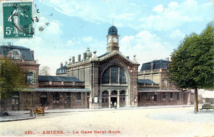 Amiens. La Gare Saint-Roch