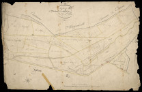 Plan du cadastre napoléonien - Mareuil-Caubert (Mareuil Caubert) : B