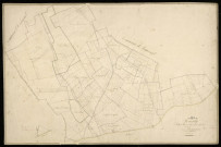 Plan du cadastre napoléonien - Hervilly : Bois Monsieur (Le) ; Chemin de Jeancourt (Le), B