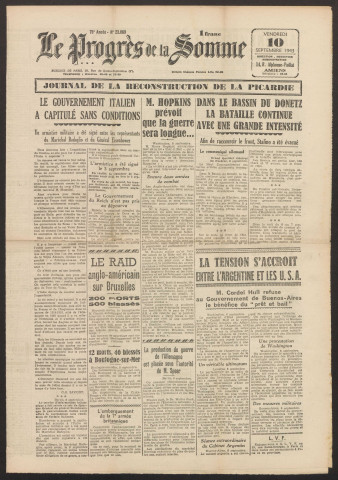Le Progrès de la Somme, numéro 23069, 10 septembre 1943