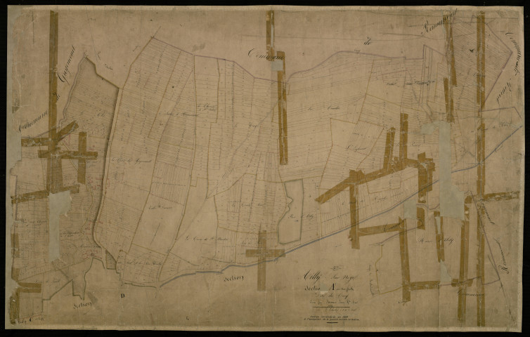 Plan du cadastre napoléonien - Ailly-sur-Noye : Crocq (Le), A