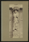 Amiens. Statue du portail de la Vierge Dorée