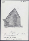 Lomme (Nord) : placette Saint-Hubert, vestiges d'une chapelle - (Reproduction interdite sans autorisation - © Claude Piette)