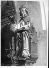 Eglise de Fieffes : statue de saint Pierre