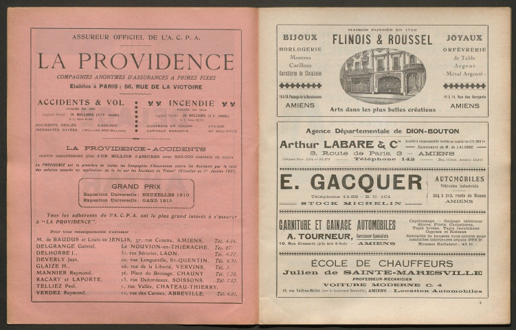 L'Automobile au Pays Picard. Revue mensuelle de l'Automobile-Club de Picardie et de l'Aisne, 233, février 1931