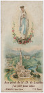 Aux pieds de Notre-Dame de Lourdes, j'ai prié pour vous. Notre-Dame de Lourdes