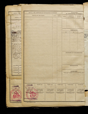 Basselin, Jean Louis Armand Achille, né le 30 décembre 1890 à Longueval (Somme), classe 1910, matricule n° 1083, Bureau de recrutement de Péronne