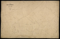 Plan du cadastre napoléonien - Foucaucourt-Hors-Nesles (Foucaucourt) : section unique