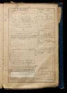 Roussel, Joseph Emile Odon, né le 20 août 1870 à Bernâtre (Somme), classe 1890, matricule n° 759, Bureau de recrutement d'Abbeville