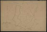 Plan du cadastre napoléonien - Templeux-le-Guerard : Coutures (Les) ; Bois de Ronsoy (Le), A2