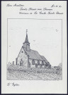 Sainte-Beuve-aux-champs (commune de Le Caule-Sainte-Beuve) : l'église - (Reproduction interdite sans autorisation - © Claude Piette)