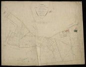 Plan du cadastre napoléonien - Beaucourt-en-Santerre (Beaucourt) : Savarre (La), D