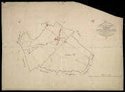 Plan du cadastre napoléonien - Froyelles : tableau d'assemblage