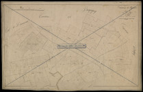 Plan du cadastre napoléonien - Fignieres : Village (Le), B1