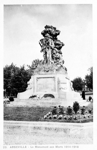 Abbeville. Le Monument aux Morts 1914 1918