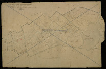 Plan du cadastre napoléonien - Morlancourt : Chemin de Corbie (Le), D