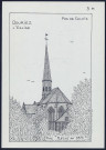 Douriez (Pas-de-Calais) : l'église fine flêche de 1875 - (Reproduction interdite sans autorisation - © Claude Piette)