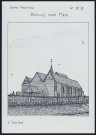 Biville-sur-Mer (Seine-Maritime) : l'église - (Reproduction interdite sans autorisation - © Claude Piette)