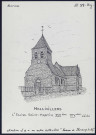 Hallivillers : église Saint-Martin - (Reproduction interdite sans autorisation - © Claude Piette)