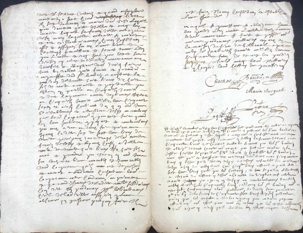 Etude de Me Antoine Limeu à Amiens (étude n°6). Minutes de l'année 1656