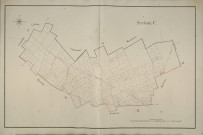 Plan du cadastre napoléonien - Meharicourt : C